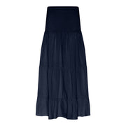 M JEANS VICKY SMOCK SKIRT LINEN 104 NAVY