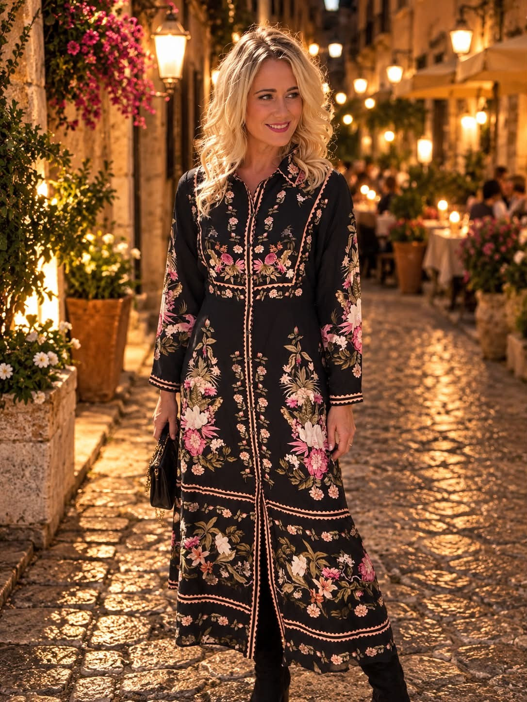 MOONDUST VIRONKA DRESS DRESS/JUMPSUIT 80 BLACK