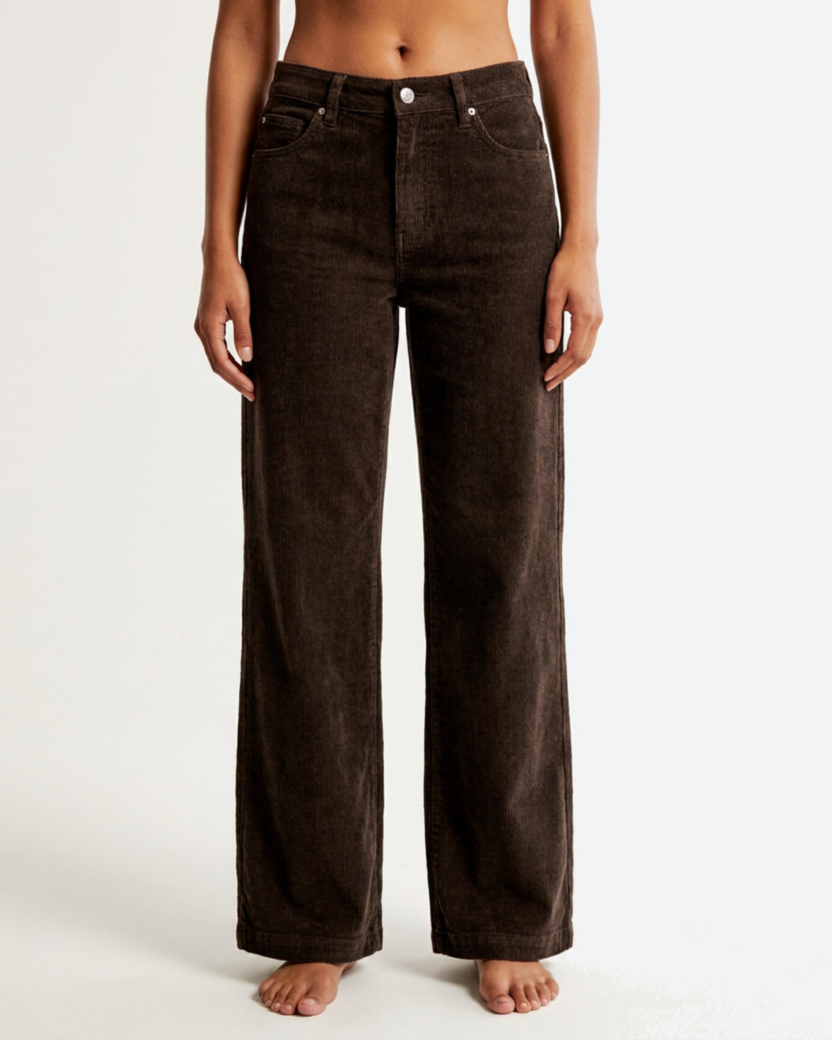 M JEANS Vega Flare 11W Corduroy Jeans CORD/FLØJL 129 CHOCOLATE