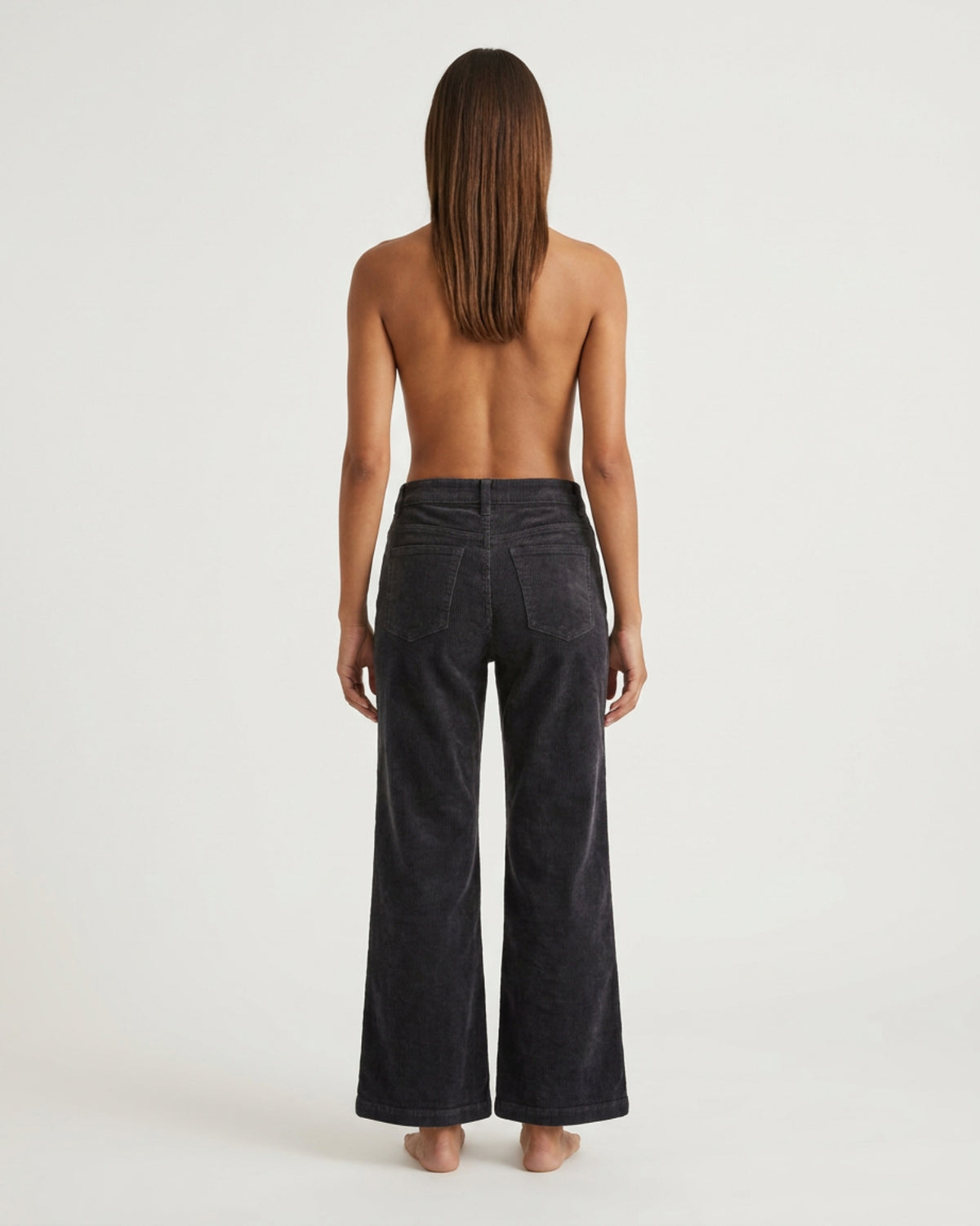M JEANS Vega Flare 11W Corduroy Jeans CORD/FLØJL 161 RAVEN