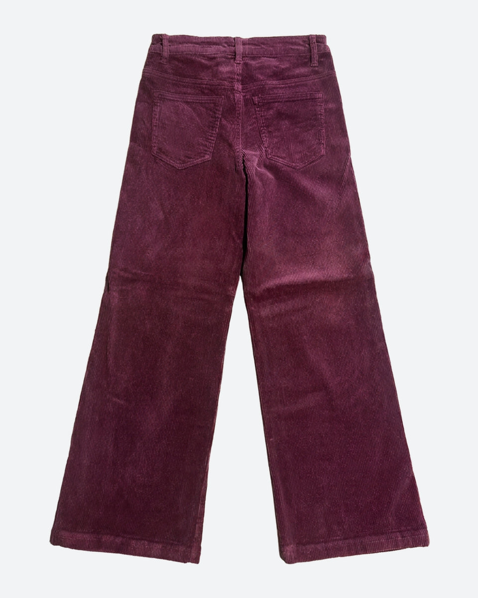 M JEANS Vega Flare 11W Corduroy Jeans CORD/FLØJL 400 BORDEAUX