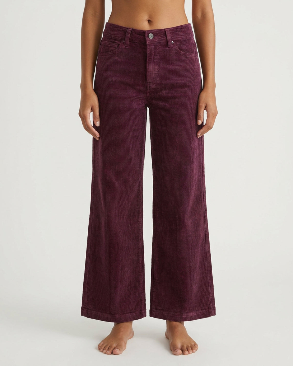 M JEANS Vega Flare 11W Corduroy Jeans CORD/FLØJL 400 BORDEAUX