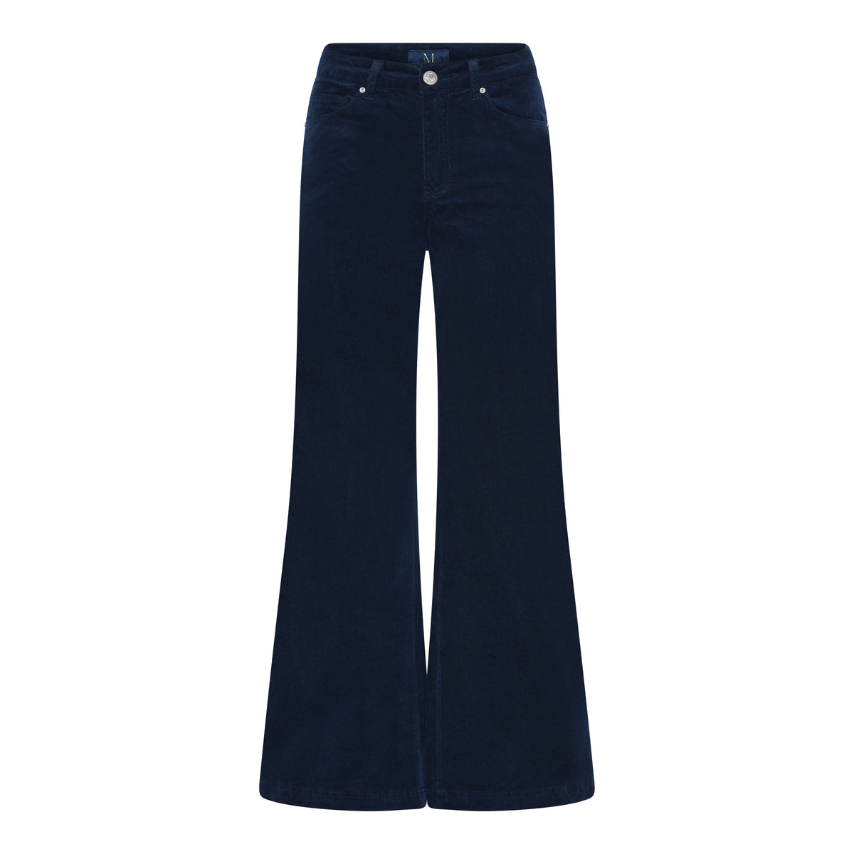 M JEANS Vega Flare Baby Corduroy Jeans CORD/FLØJL 530 ROYALE BLUE