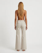 M JEANS Vega Flare Twill Jeans DENIM/TWILL 27 SAND