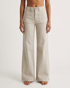 M JEANS Vega Flare Twill Jeans DENIM/TWILL 27 SAND