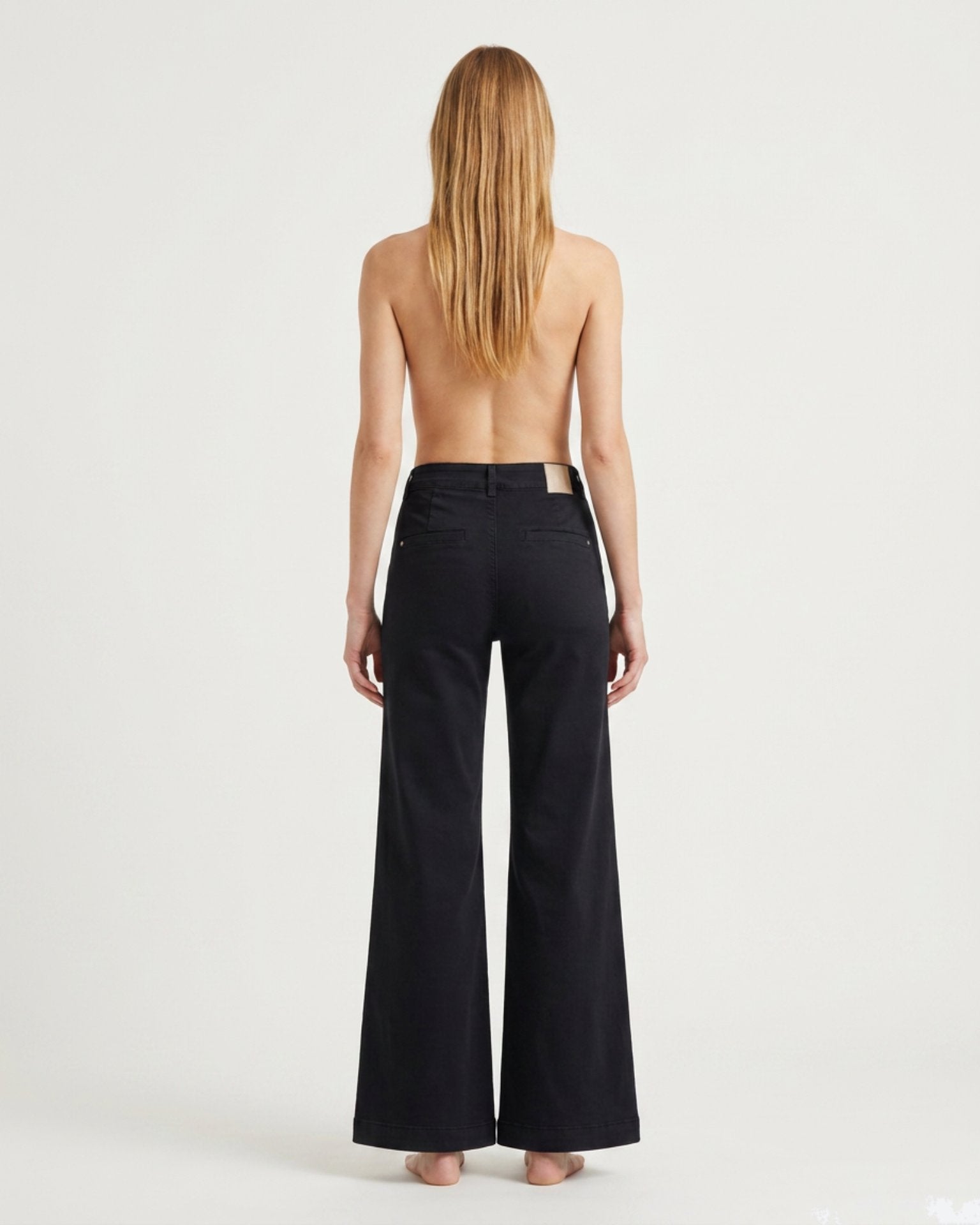 M JEANS Vega Flare Twill Jeans DENIM/TWILL