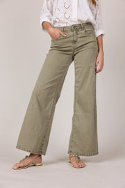M JEANS Vega Flare Twill Jeans DENIM/TWILL 645 SALVIE