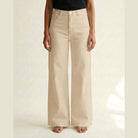 M JEANS Vega Flare Twill Jeans DENIM/TWILL 27 SAND