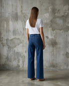 M JEANS Vega Wide Leg Jeans | M Jeans DENIM/TWILL 93 CLASSIC BLUE DENIM