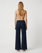 M JEANS Vega Wide Leg Jeans | M Jeans DENIM/TWILL 98 DARK BLUE