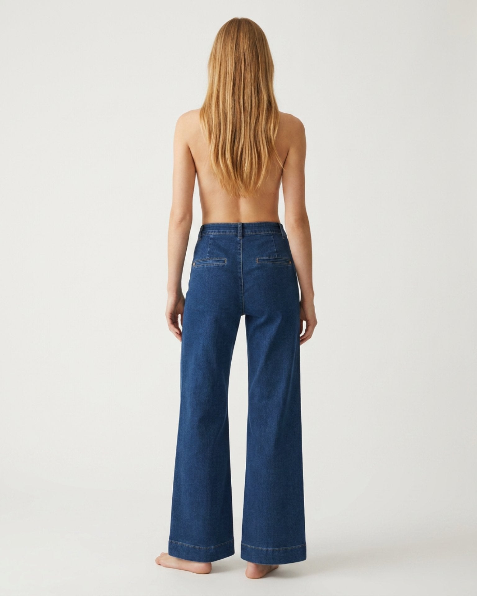 M JEANS Vega Wide Leg Jeans | M Jeans DENIM/TWILL
