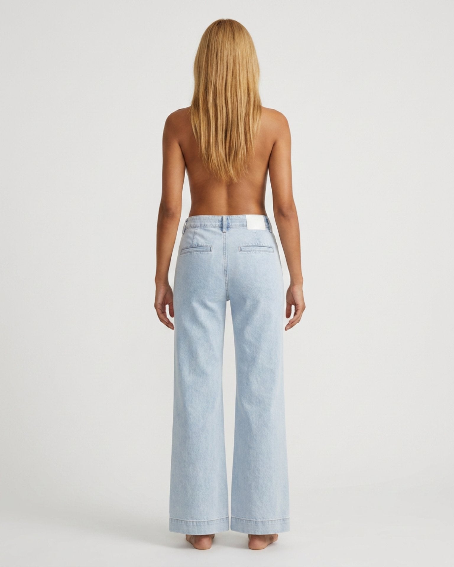 M JEANS Vega Wide Leg Jeans | M Jeans DENIM/TWILL 8996 LIGHT BLUE USED