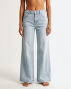 M JEANS Vega Wide Leg Jeans | M Jeans DENIM/TWILL 8996 LIGHT BLUE USED