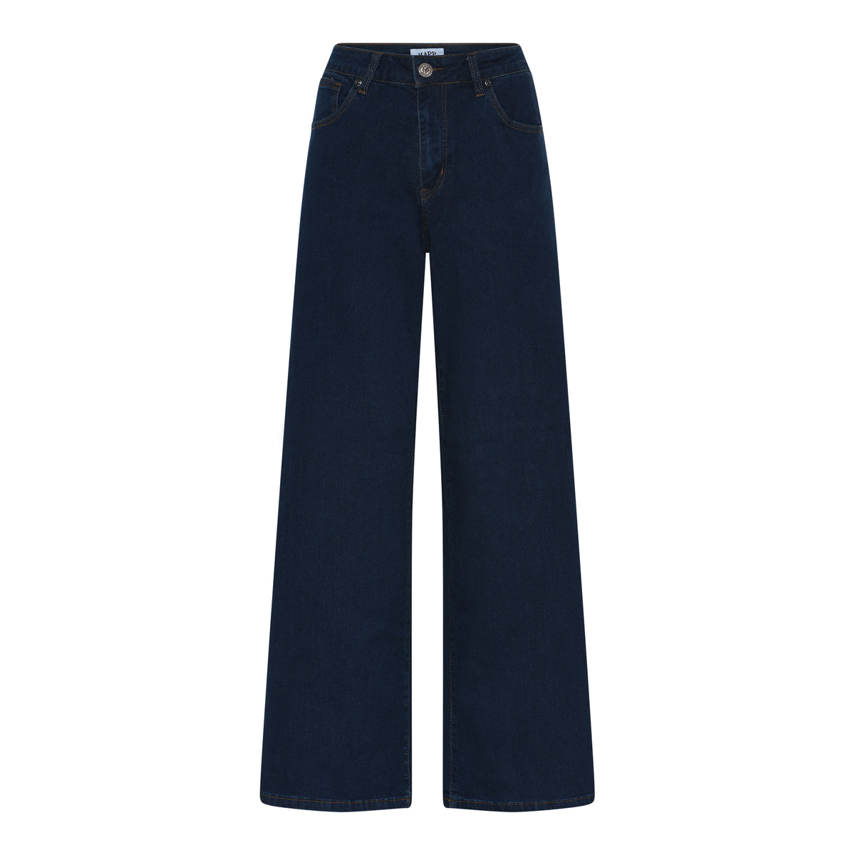 M JEANS Vega Wide Leg Jeans | M Jeans DENIM/TWILL 96 DARK BLUE DENIM