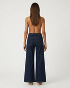 M JEANS Vega Wide Leg Jeans | M Jeans DENIM/TWILL 98 DARK BLUE