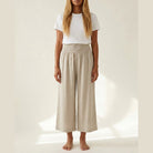 MOONDUST Vicky 7/8 Smock Pant LINEN