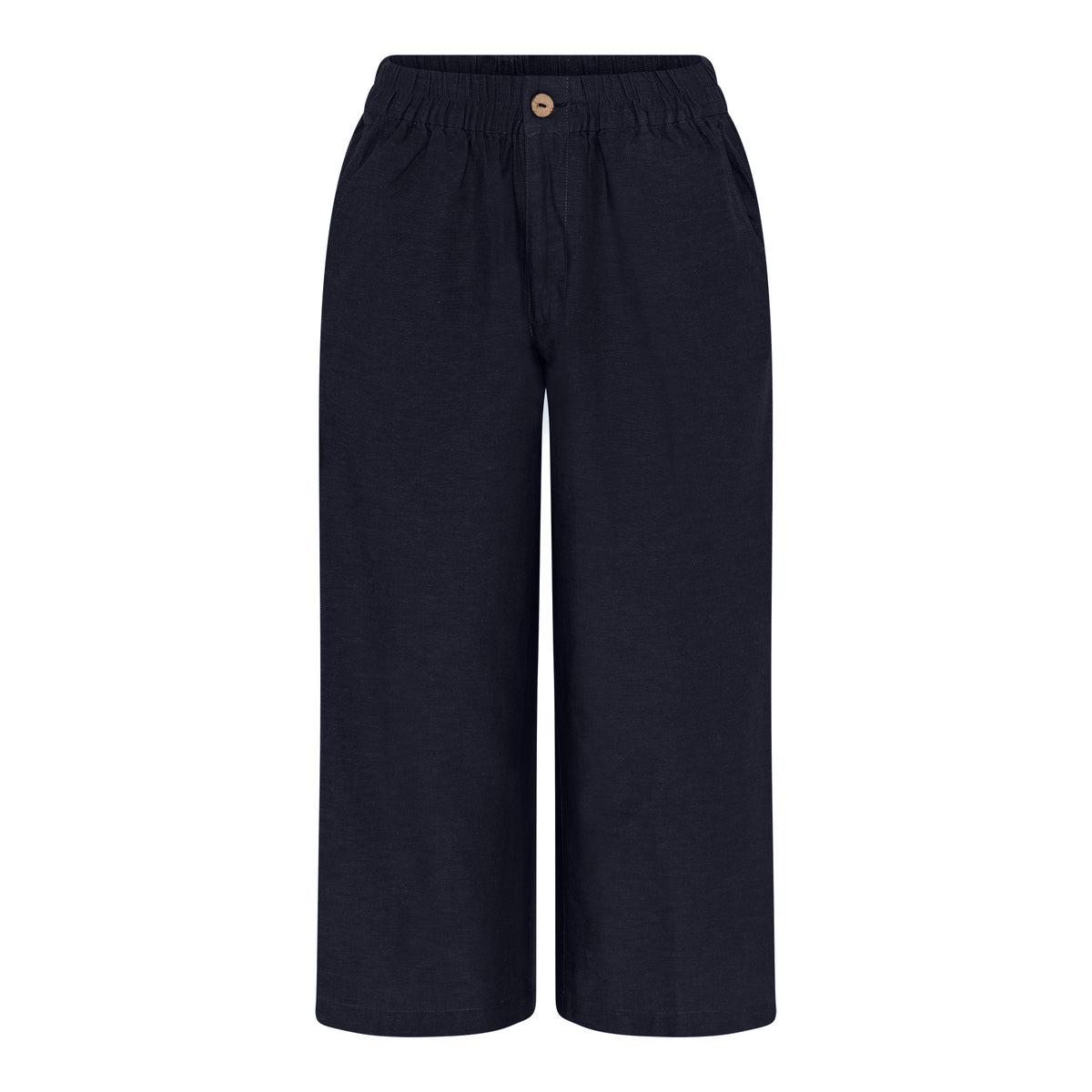 MAPP Vicky Pant Mix Lin LINEN 104 NAVY
