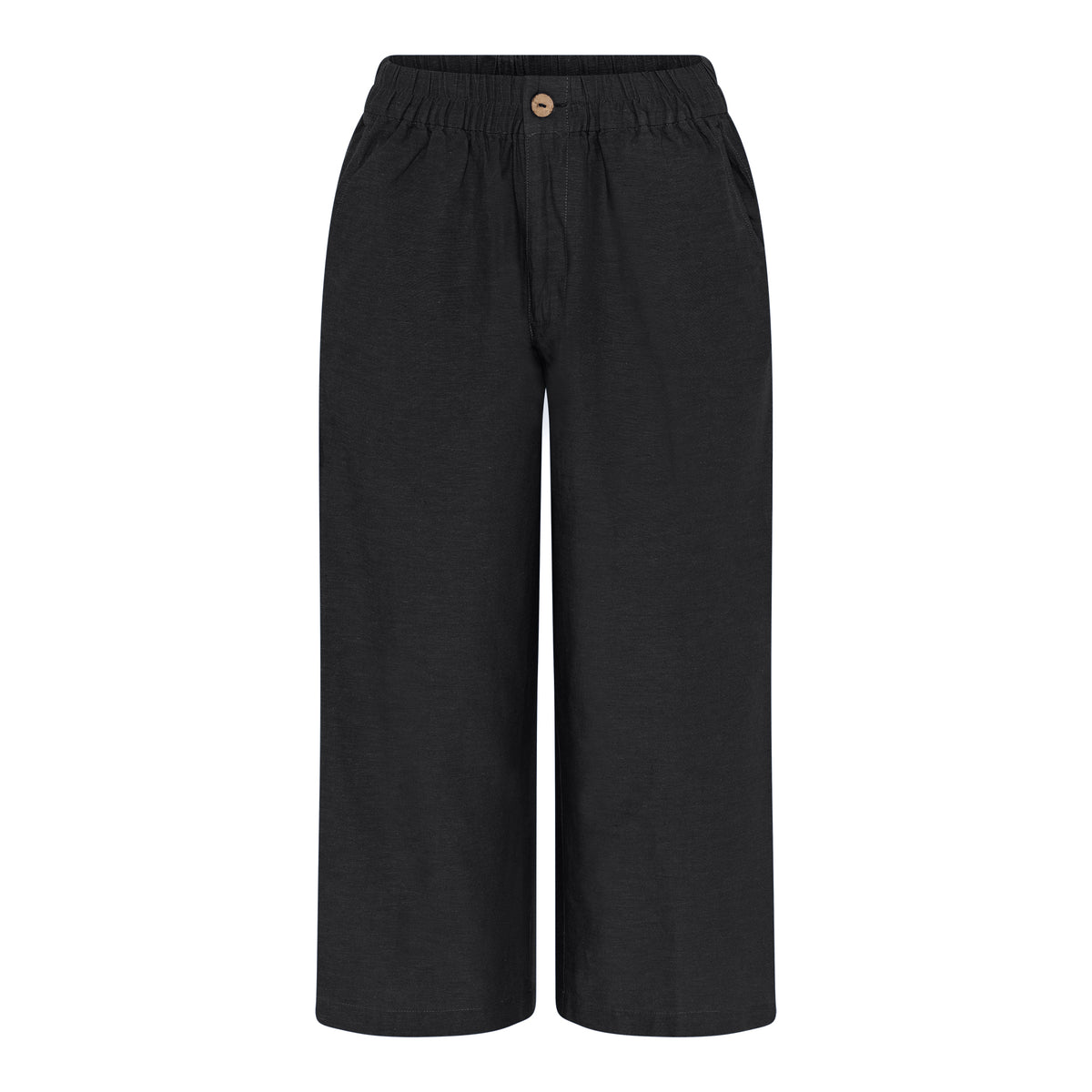 MAPP Vicky Pant Mix Lin LINEN 80 BLACK