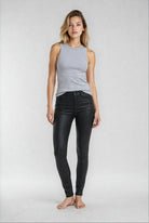 MAPP WONDER PUSH-UP COATED JEANS COATED 8099 BLACK COATED