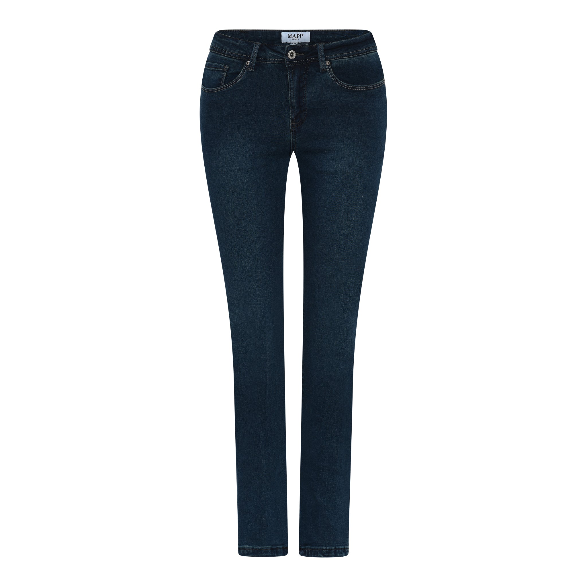 MAPP WONDER PUSH-UP DENIM JEANS DENIM/TWILL 969699 DARK BLUE USED