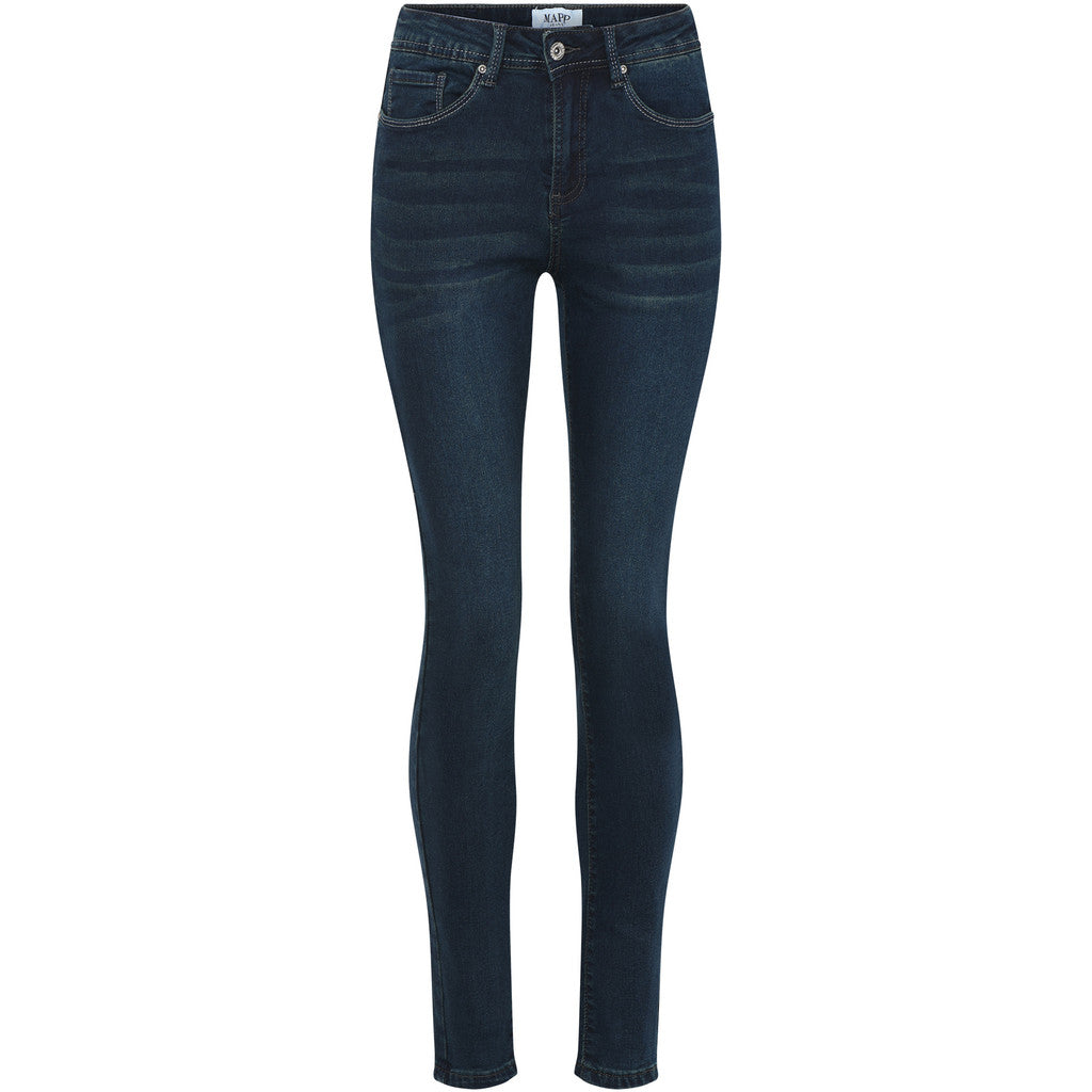 MAPP WONDER PUSH-UP DENIM JEANS DENIM/TWILL 989699 HI-TECH USED DARK BLUE