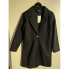 M JEANS WOOL COAT KNIT OUTERWEAR 104 NAVY