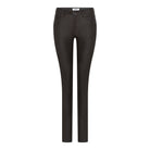 MAPP Wonder Push-up Slim Fit Jeans | Mapp COATED 129 CHOCOLATE