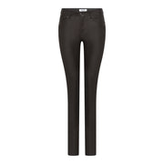 MAPP Wonder Push-up Slim Fit Jeans | Mapp COATED 129 CHOCOLATE