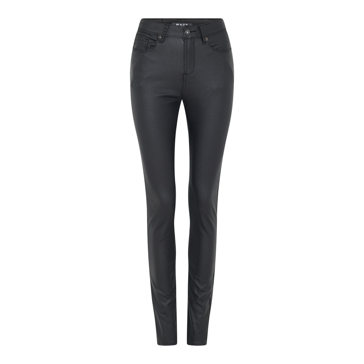 MAPP Wonder Push-up Slim Fit Jeans | Mapp COATED 8099 BLACK COATED