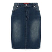 MARC LAUGE ZARA DENIM SKIRT SHORTS/SKIRT 9296 BLUE