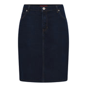 MARC LAUGE ZARA DENIM SKIRT SHORTS/SKIRT 98 DARK BLUE