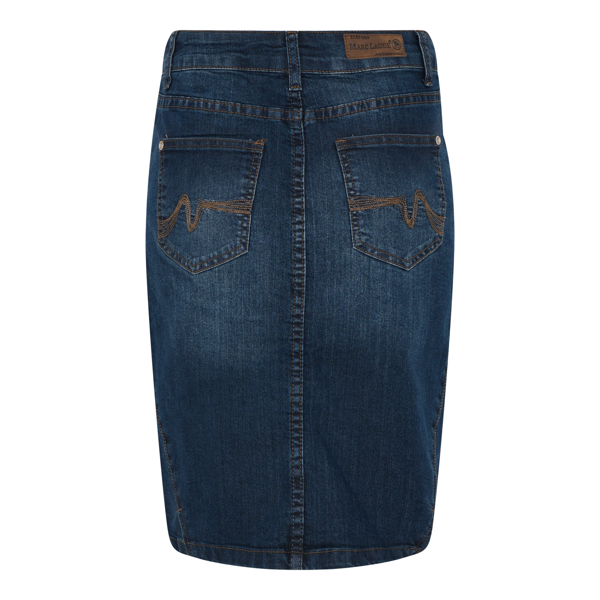MARC LAUGE ZARA SKIRT DENIM SHORTS/SKIRT 9696 BLUE DENIM USED