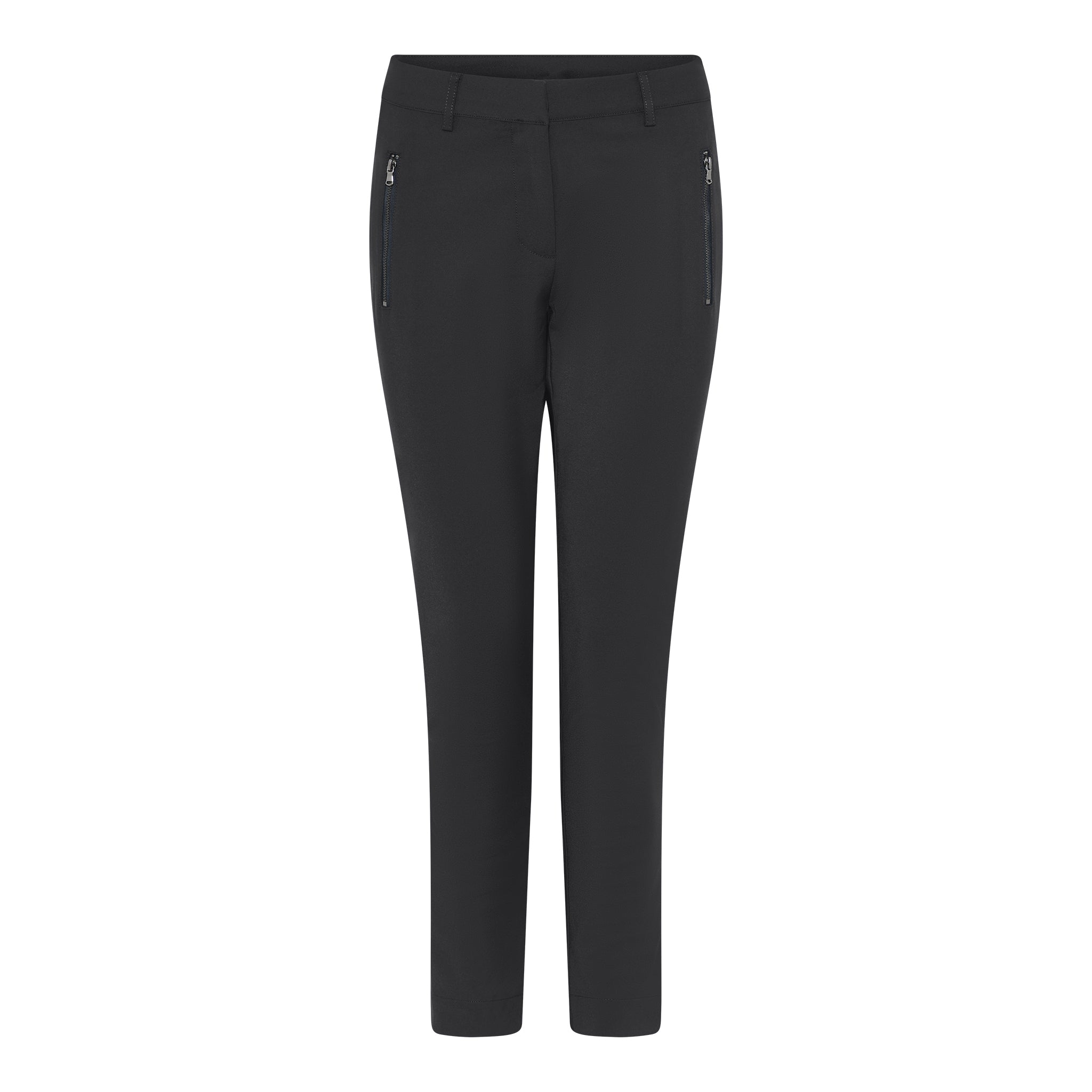 MARC LAUGE ZUKI 7/8 PANT GARBADINE PANTS 80 BLACK